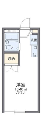 レオパレスゴールデンベセルの物件間取画像